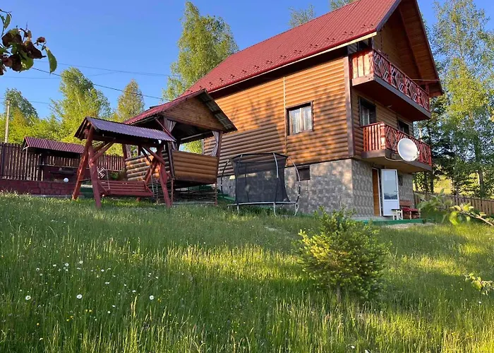 بيت للعطل сімейний краєвид чан джакузі сауна ميكوليتشن
